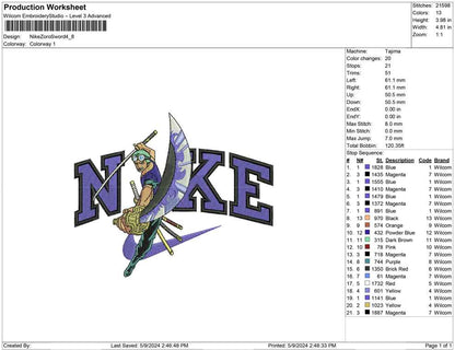 Nike Zoro Sword
