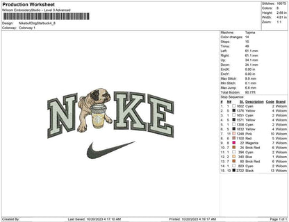 Nike BullDog starbuck