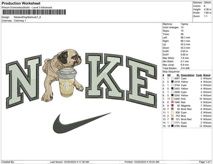 Nike BullDog starbuck
