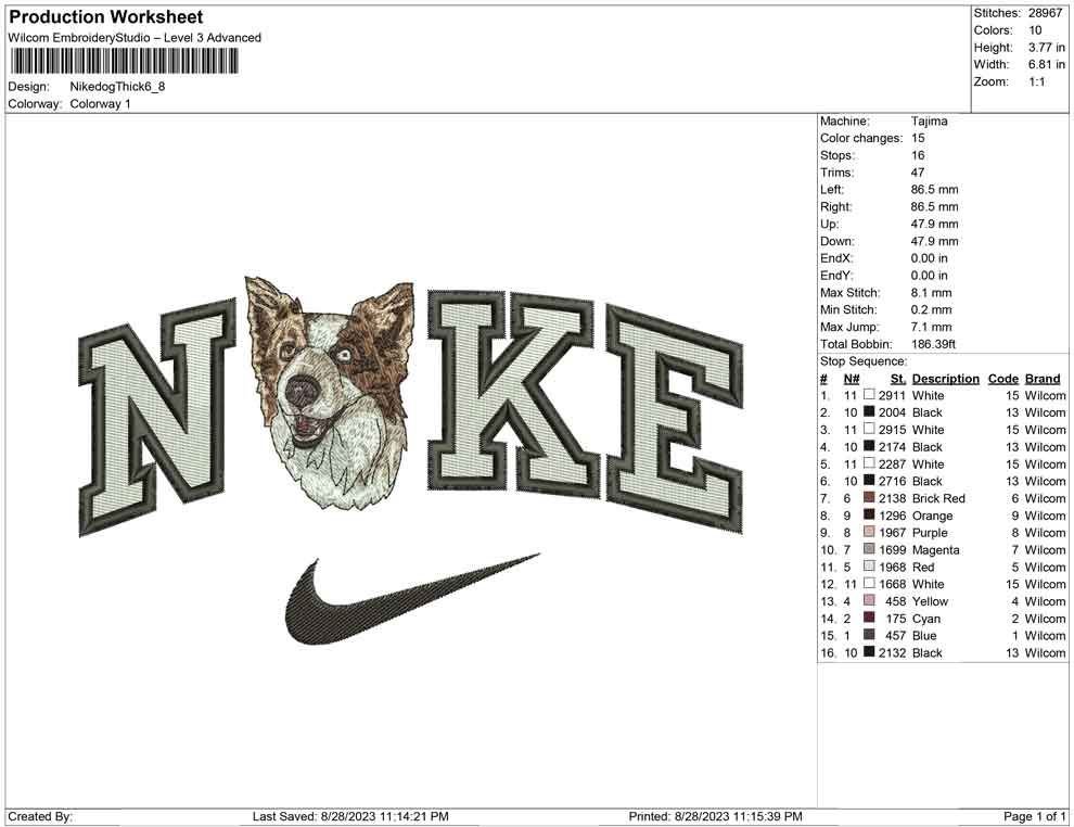 Nike Dog Thick