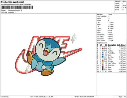 Nike Penguin Cute