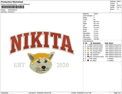 Nikita Dog