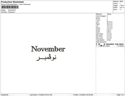 November