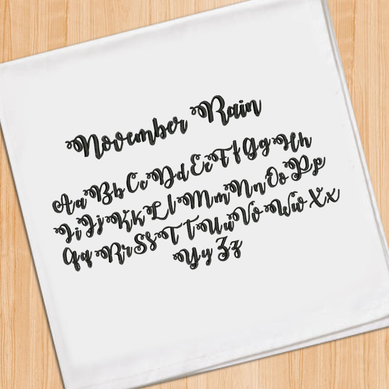 November Rain Font