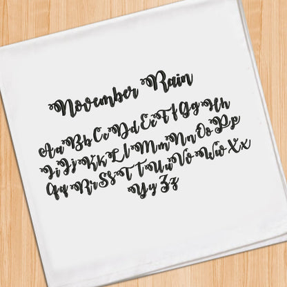 November Rain Font