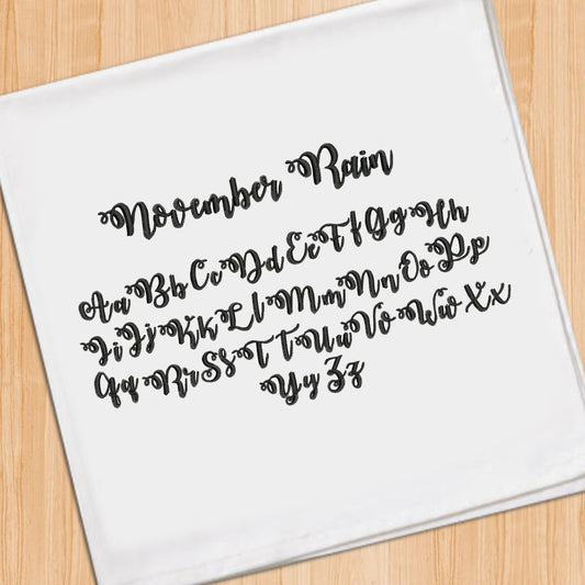 November Rain Font