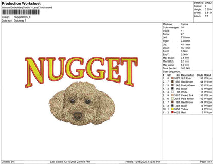 Nugget Dog