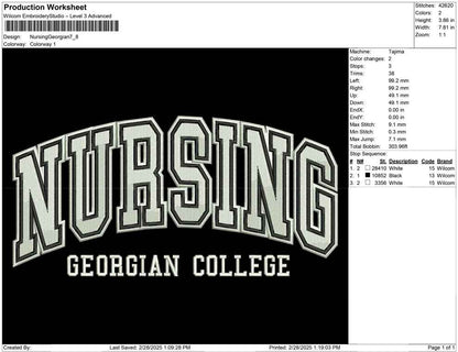 Nursing Georgian