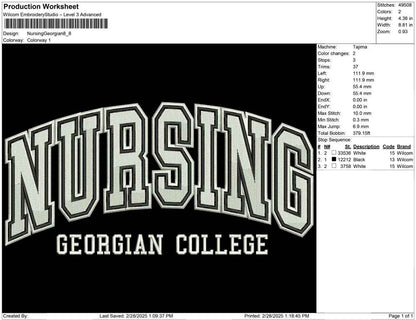 Nursing Georgian