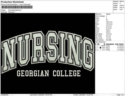 Nursing Georgian
