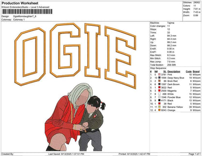 Ogie Mom daughter