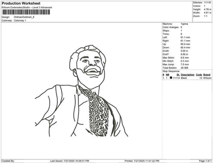 Oldman outline