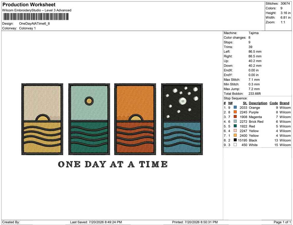 One Day At A Time