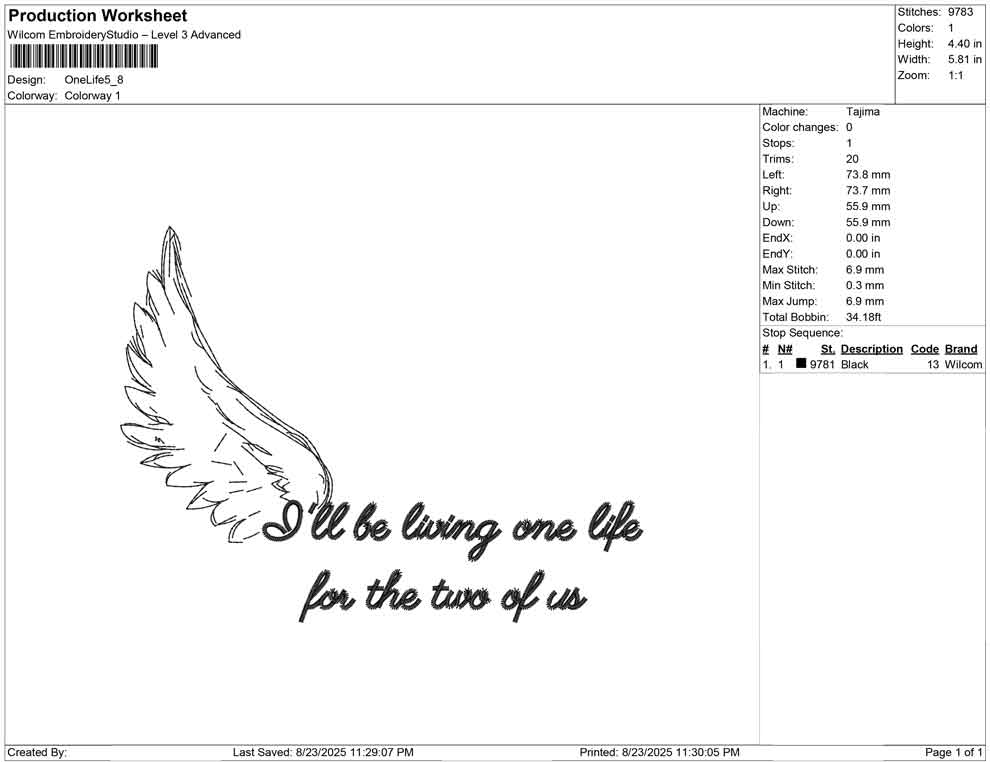 One Life