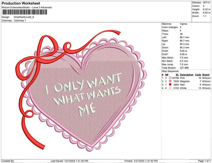 Only Want Love