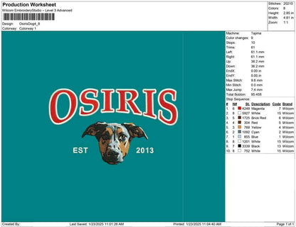 Osiris Dog