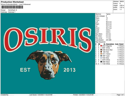 Osiris Dog