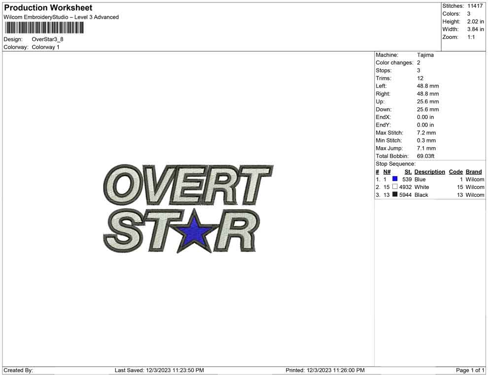 over star