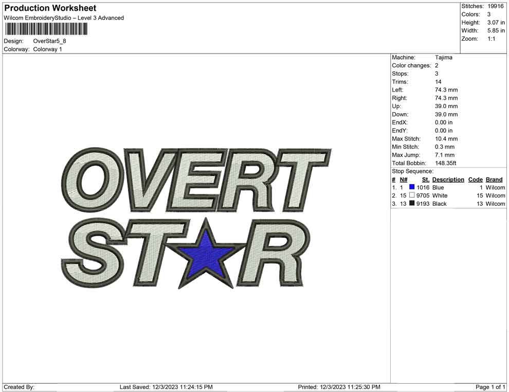 over star