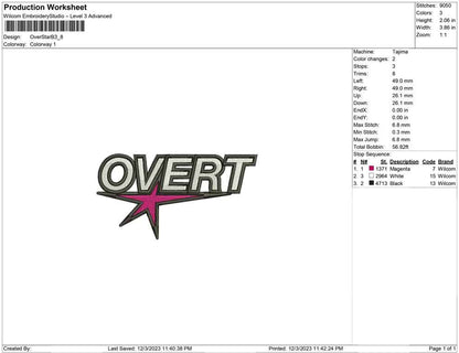 overt star B