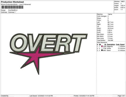 overt star B