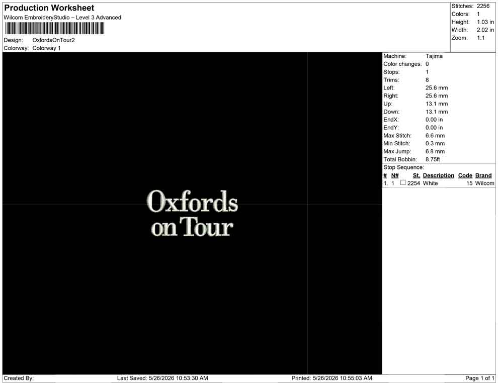 Oxfords On Tour