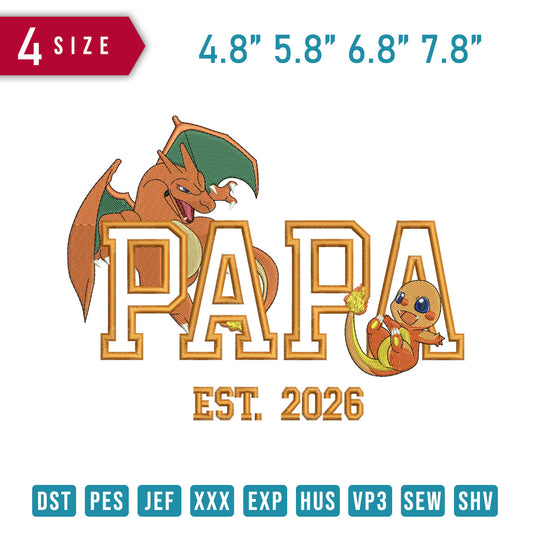 PAPA Charmander Charizard B
