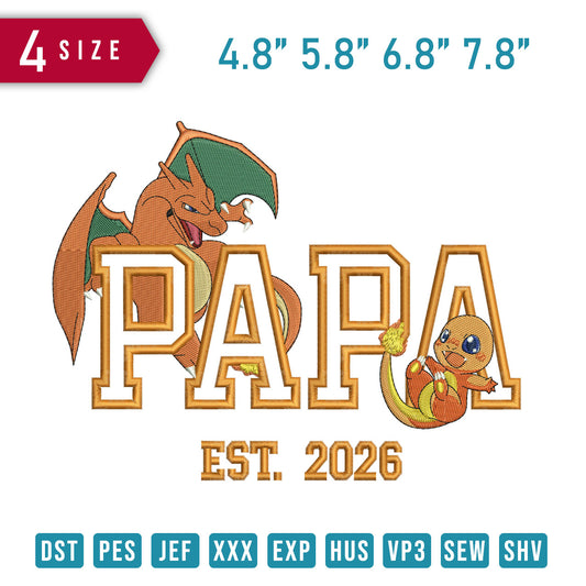 PAPA Charmander Charizard B