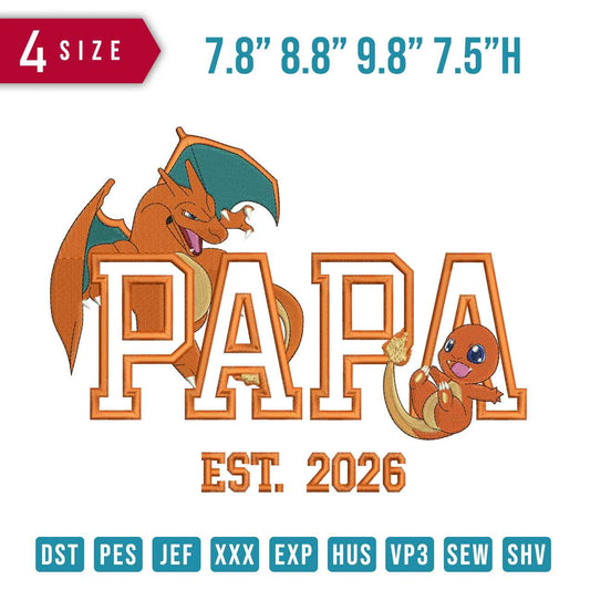 PAPA Charmander Charizard B