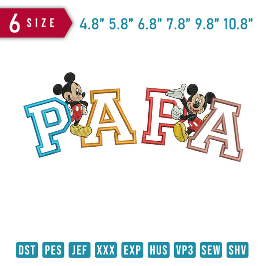 PAPA Mickey Mouse