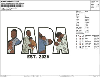 PAPA Negro  Baby