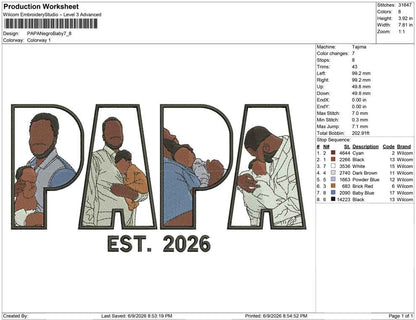PAPA Negro  Baby