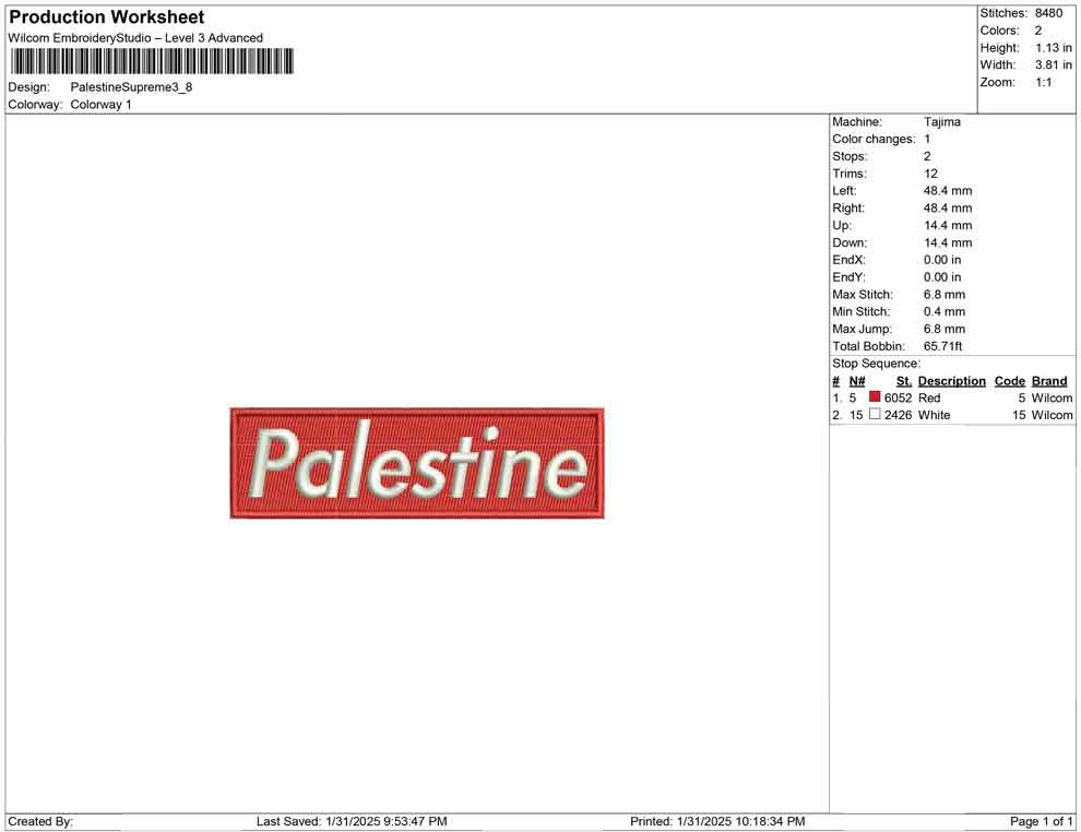 Palestine Supreme