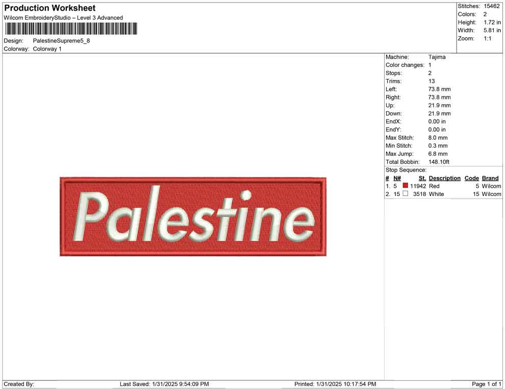 Palestine Supreme