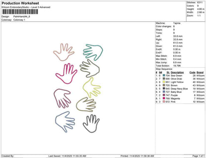 Palm Hand A