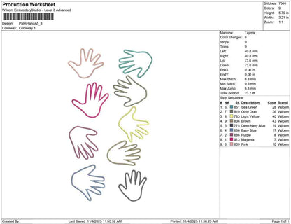 Palm Hand A