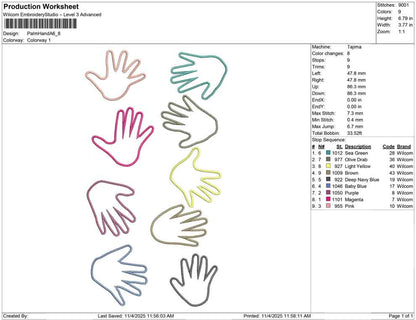 Palm Hand A