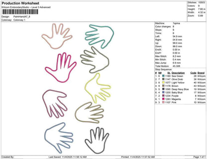 Palm Hand A
