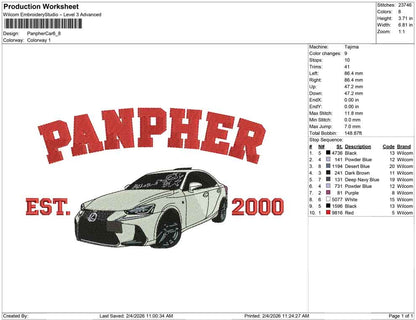 Panpher Car