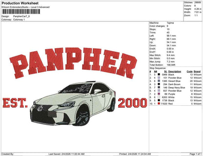 Panpher Car