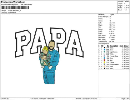 Papa Carry Son