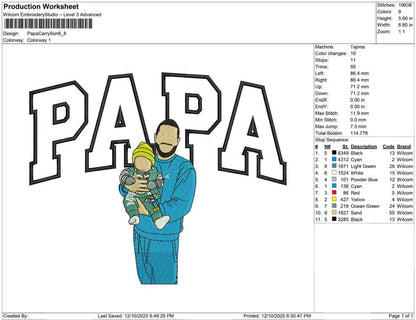 Papa Carry Son