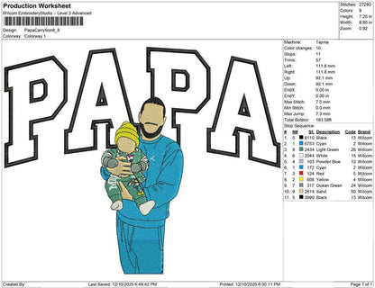 Papa Carry Son