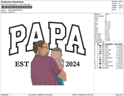 Papa Huge Baby Est