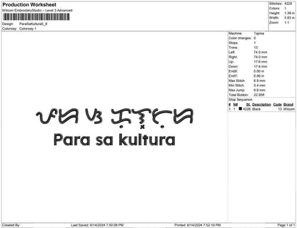 Para Sa Kultura