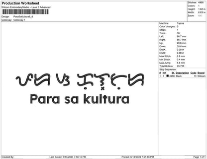 Para Sa Kultura