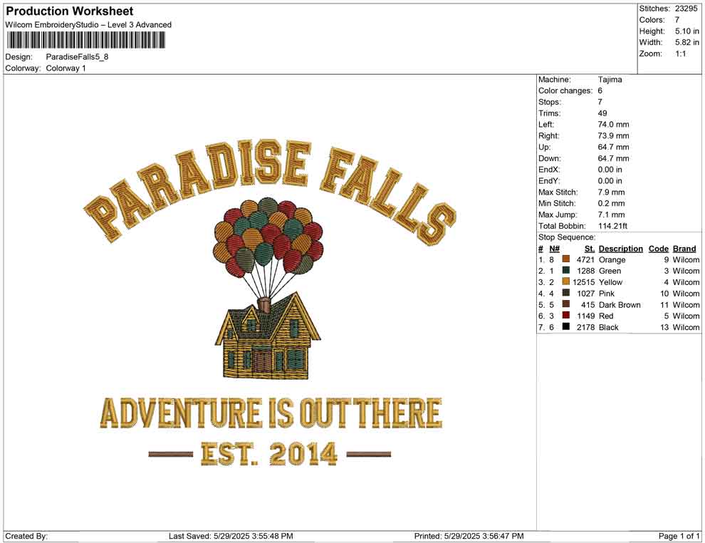 Paradise Falls