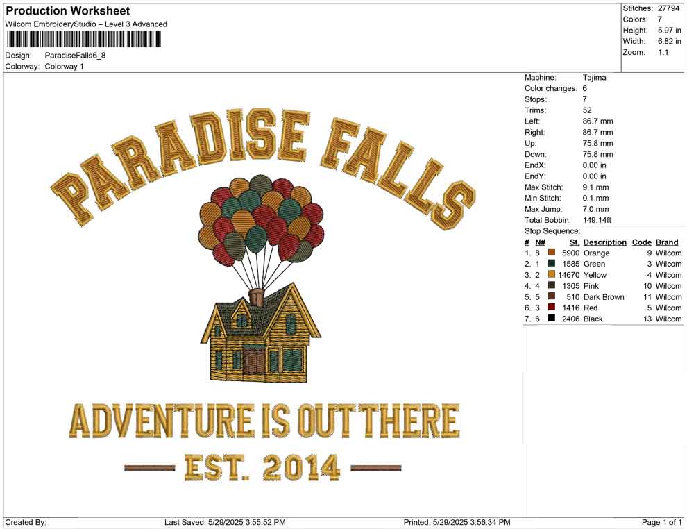 Paradise Falls