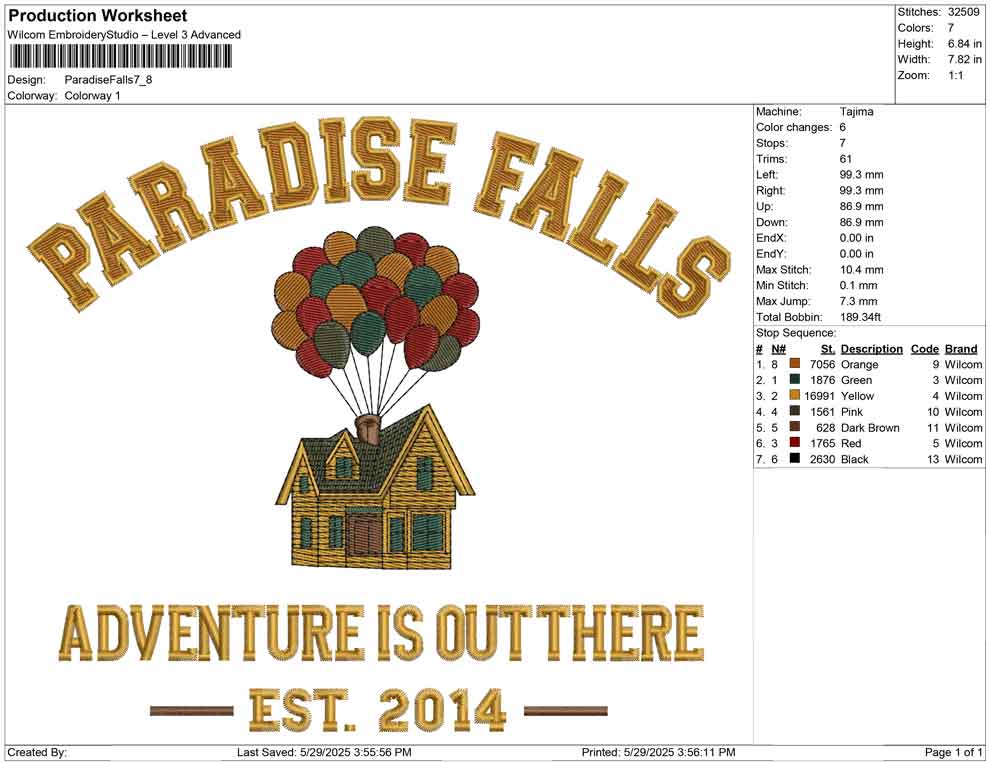 Paradise Falls