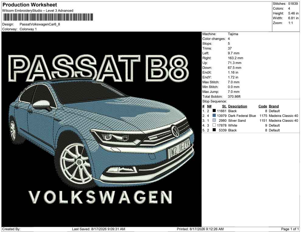 Passat Volkswagen Car